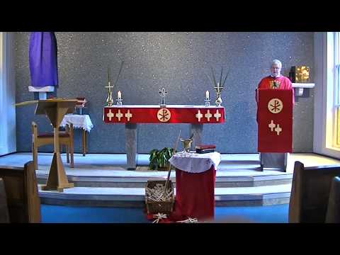 Mass on Palm Sunday 2020 from St Stephen&#039;s, Warrington